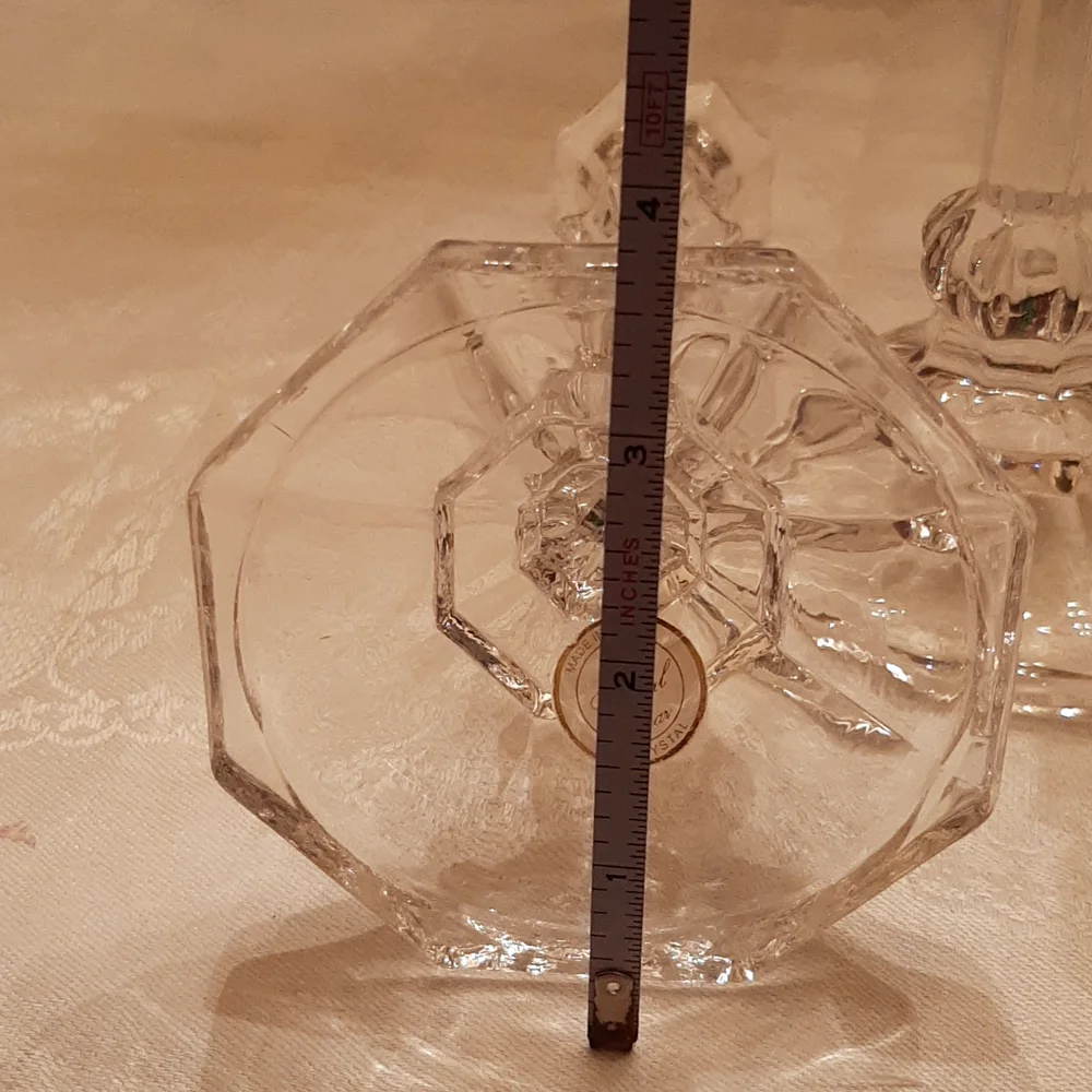 Crystal Clear Candlesticks
